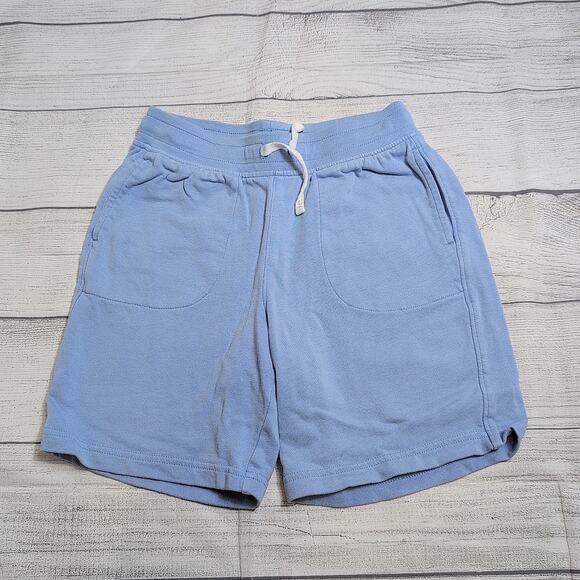 10 Primary Light Blue Terry Shorts - Picture 1 of 5